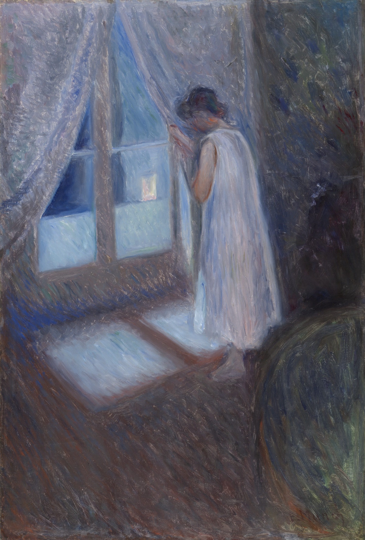 The Girl by the Window — Edvard Munch