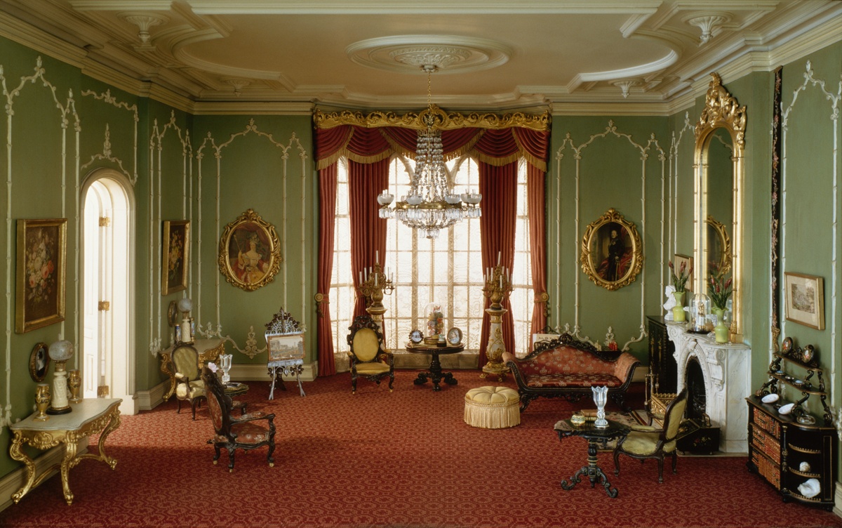E-14: English Drawing Room of the Victorian Period, 1840-70 — Narcissa Niblack Thorne